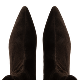 The Row - Liisa Kitten Heel Suede Bootie