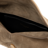 Saint Laurent - Cassandre Suede Small Chain Pouch