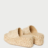 Loeffler Randall - Aaron Natural Braided Straw Mule