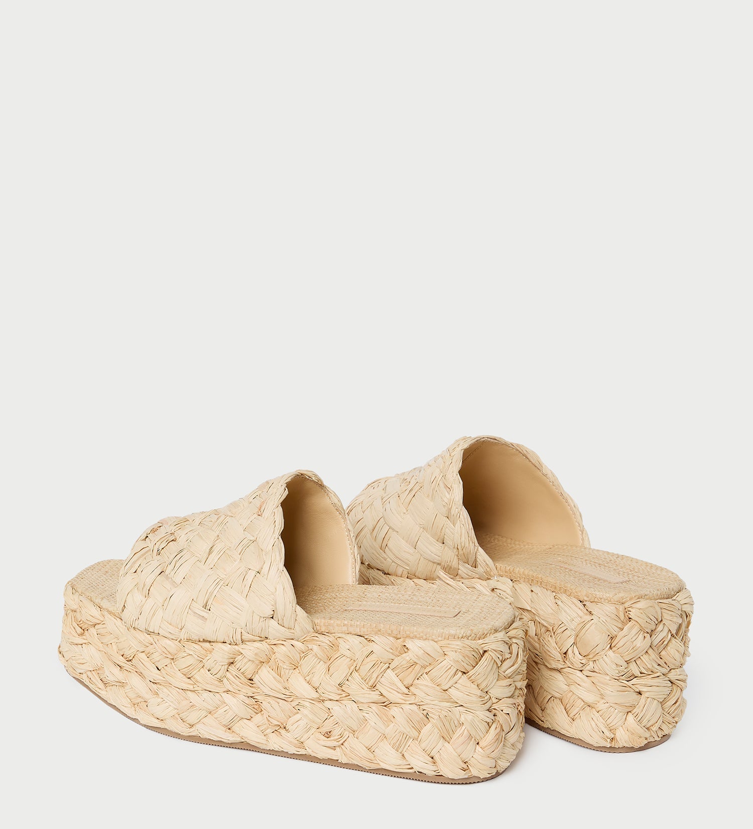 Loeffler Randall - Aaron Natural Braided Straw Mule