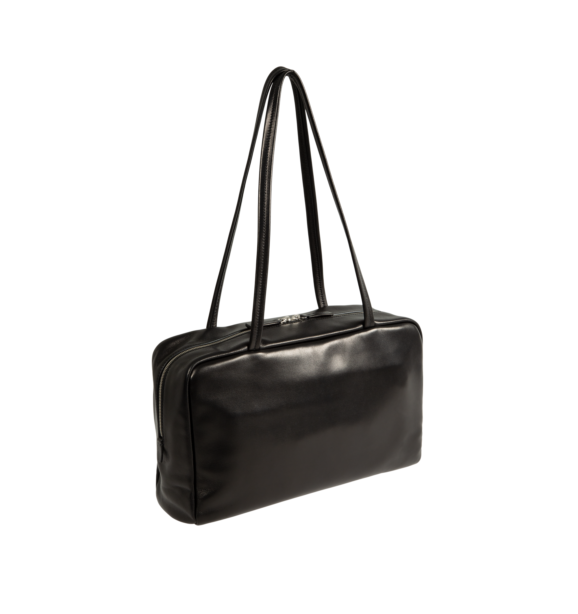 The Row - Astra Bowling Bag - Glossy Leather