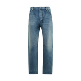 Saint Laurent - High Rise Tapered Jean