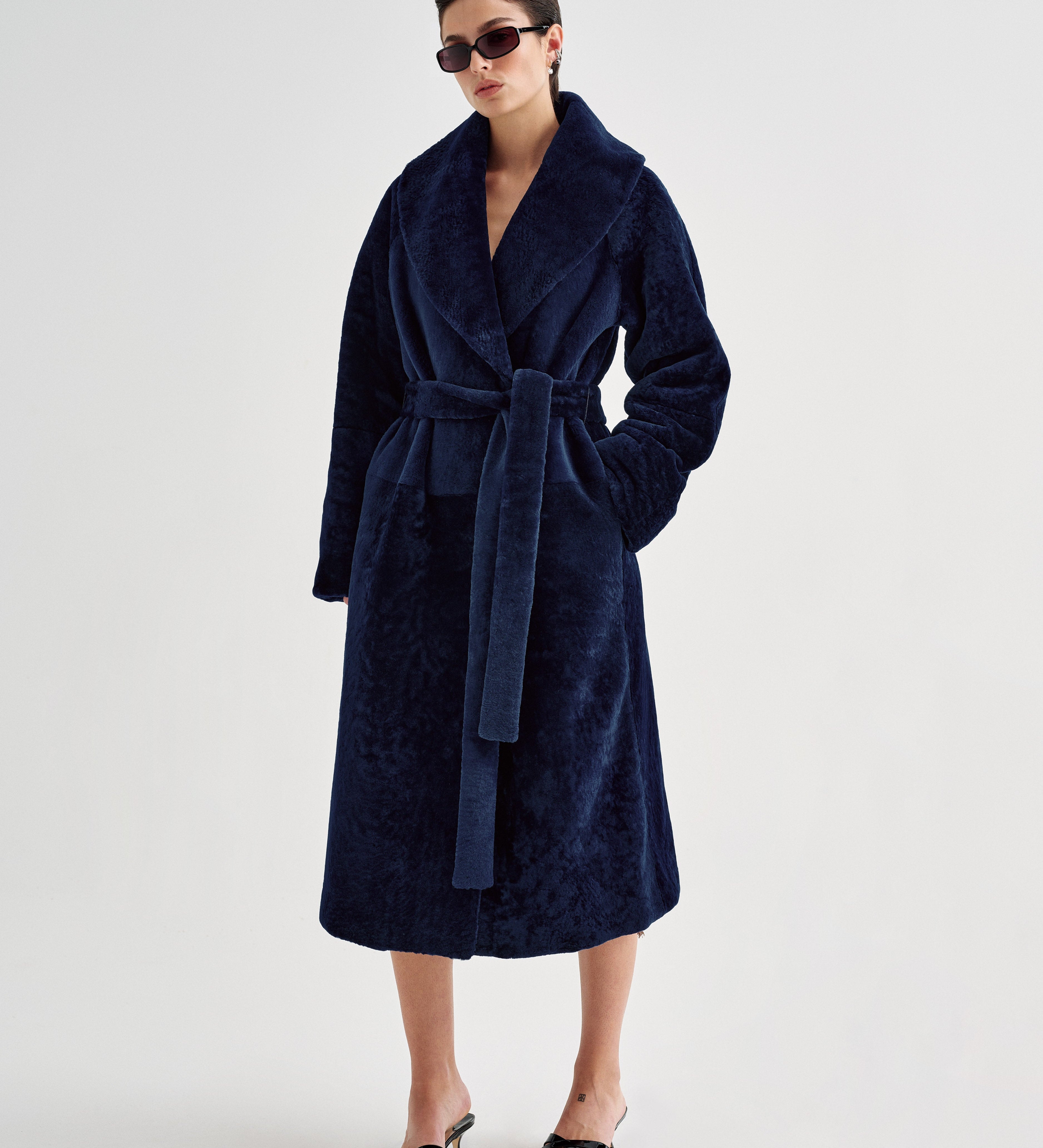 Aflalo - Calidez Coat in Shearling
