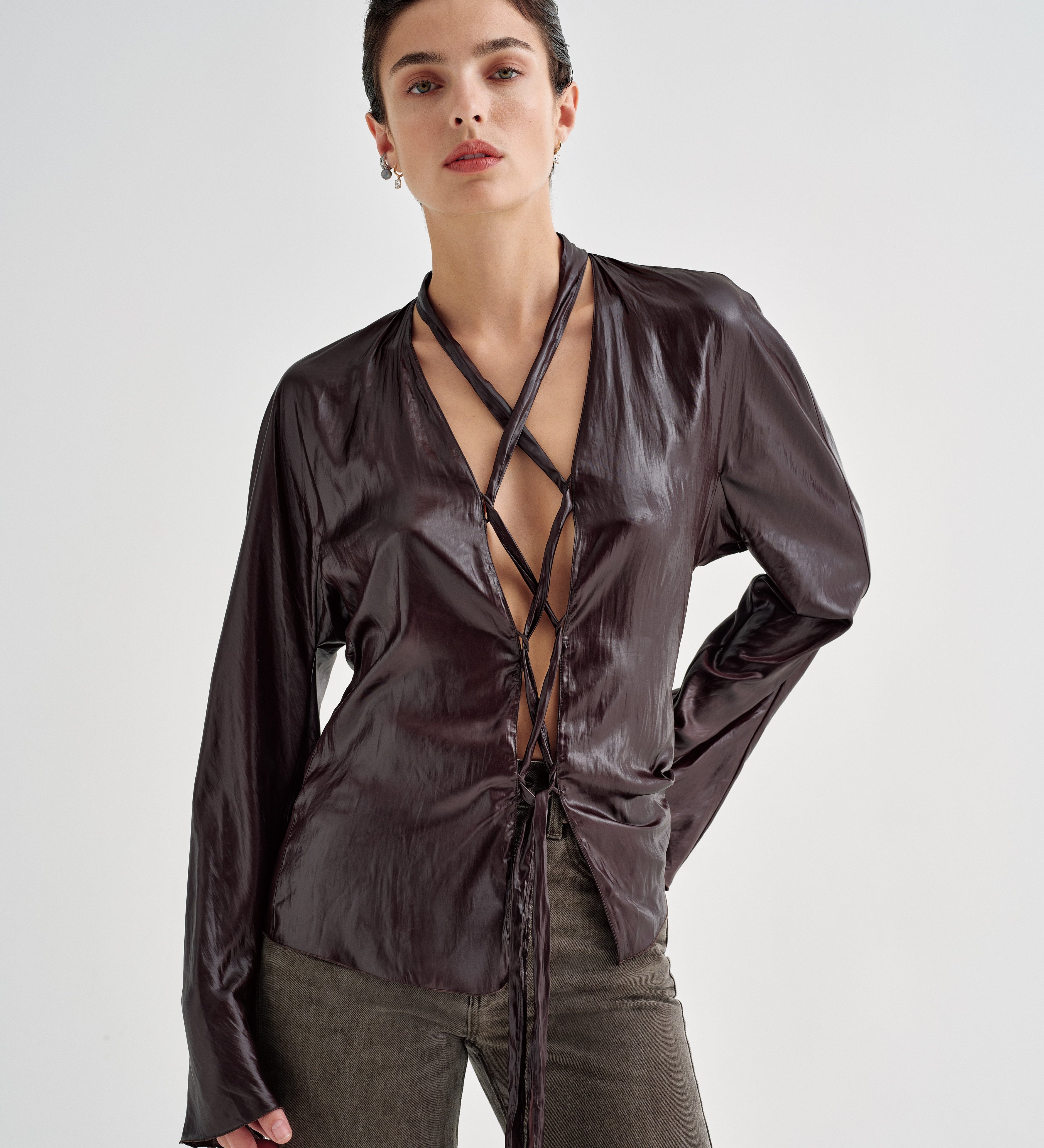 Aflalo - Jovi Top in Silk