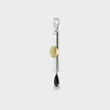 Aflalo - Mini Mom Necklace in Silver