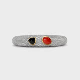 Aflalo - Pavé Romani Cuff in Silver