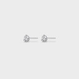Aflalo - Easy Stud Earrings in White Gold