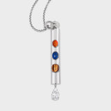 Aflalo - Mom Necklace in Silver