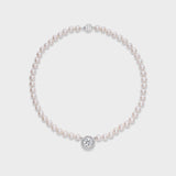 Aflalo - Oracle Strand Necklace in White Gold