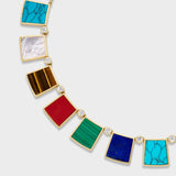 Aflalo - Tile Necklace in Gold