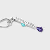 Aflalo - Mini Mom Necklace in Silver