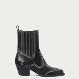 Loeffler Randall - Agnes Leather Western Boot