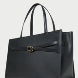 Loeffler Randall - Aidan Black Leather Work Tote