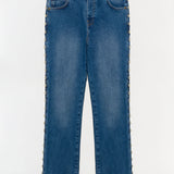 Simkhai - Amelia Studded Denim High Rise