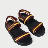 Loeffler Randall - Arlo Maroon/Yellow Sport Sandal