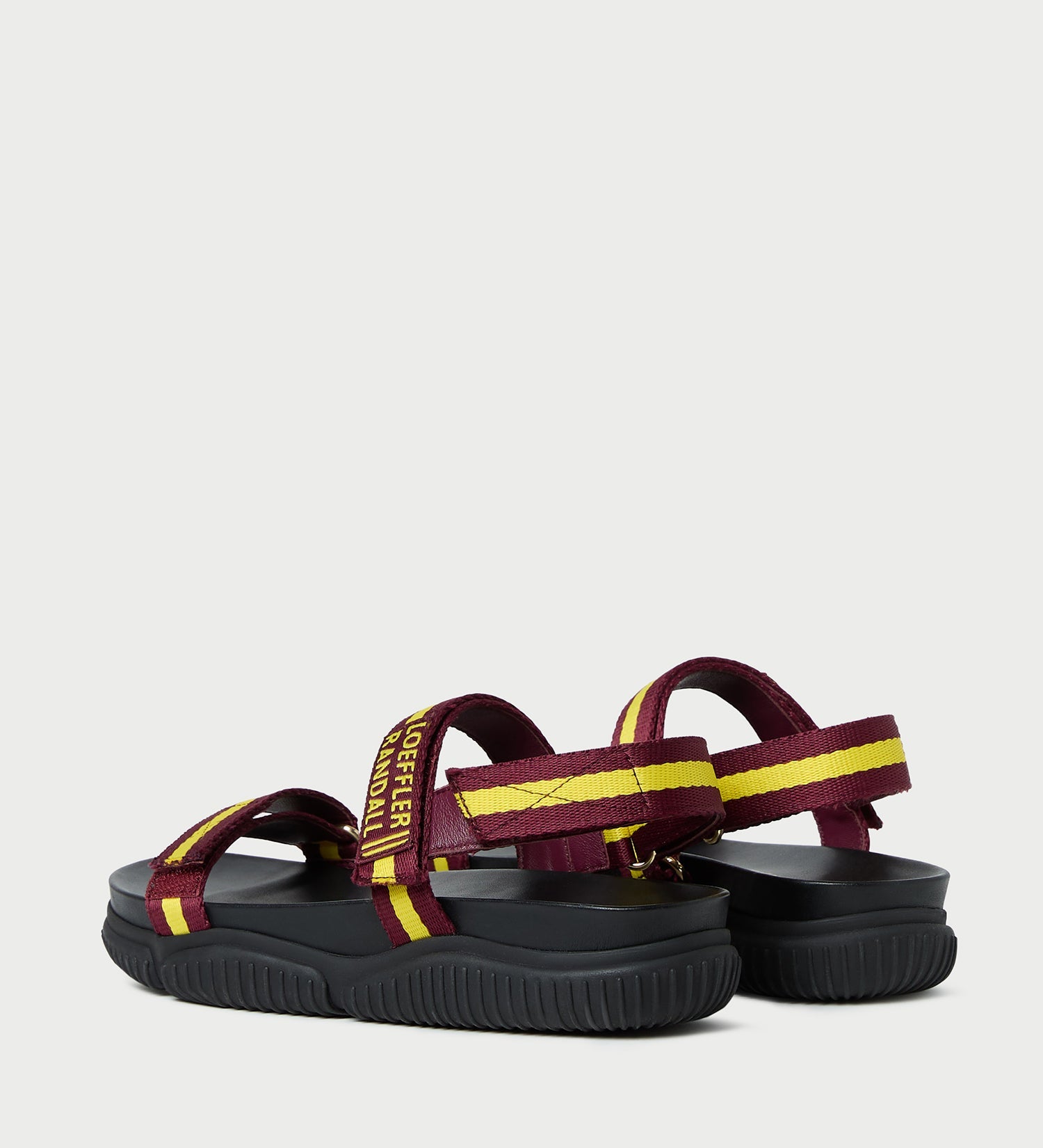 Loeffler Randall - Arlo Maroon/Yellow Sport Sandal