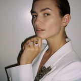 Dorsey - SPENCER, LAB YELLOW SAPPHIRE RING, SILVER