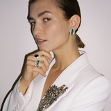 Dorsey - HOUGHTON, LAB EMERALD RING, GOLD