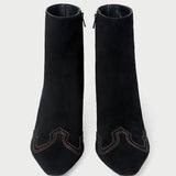 Loeffler Randall - Aspen Black Suede Ankle Boot