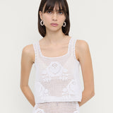 Loeffler Randall - Aurelie Crochet Top