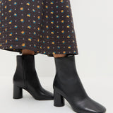Loeffler Randall - Axel Black Leather Ankle Boot