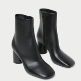 Loeffler Randall - Axel Black Leather Ankle Boot