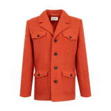 Saint Laurent - Single - Breasted Tweed Jacket