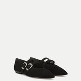 Veronica Beard - Bancroft Suede Mary Jane Flat