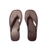 The Row - Leather City Flip Flop