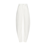 Alaïa - Light Denim Round Pants