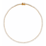 Dorsey - BENNINGTON RIVIÈRE NECKLACE IN LAB WHITE SAPPHIRE