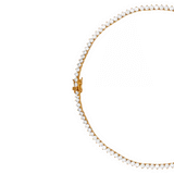 Dorsey - BENNINGTON RIVIÈRE NECKLACE IN LAB WHITE SAPPHIRE
