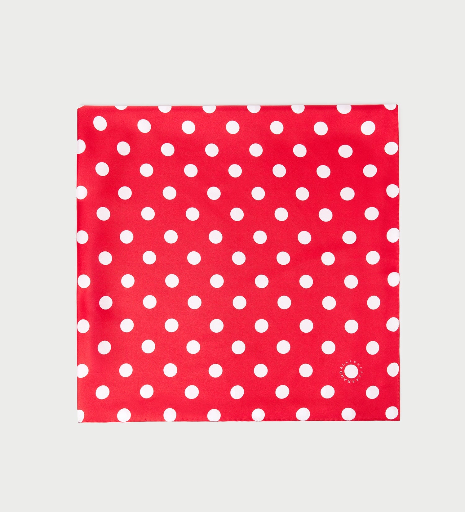 Loeffler Randall - Beverly Red/White Silk Scarf