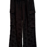 Ciao Lucia - Marceau Black Jacquard Pant