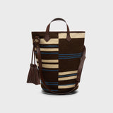 TWP - Trancoso Tote in Broken Stripe Woven