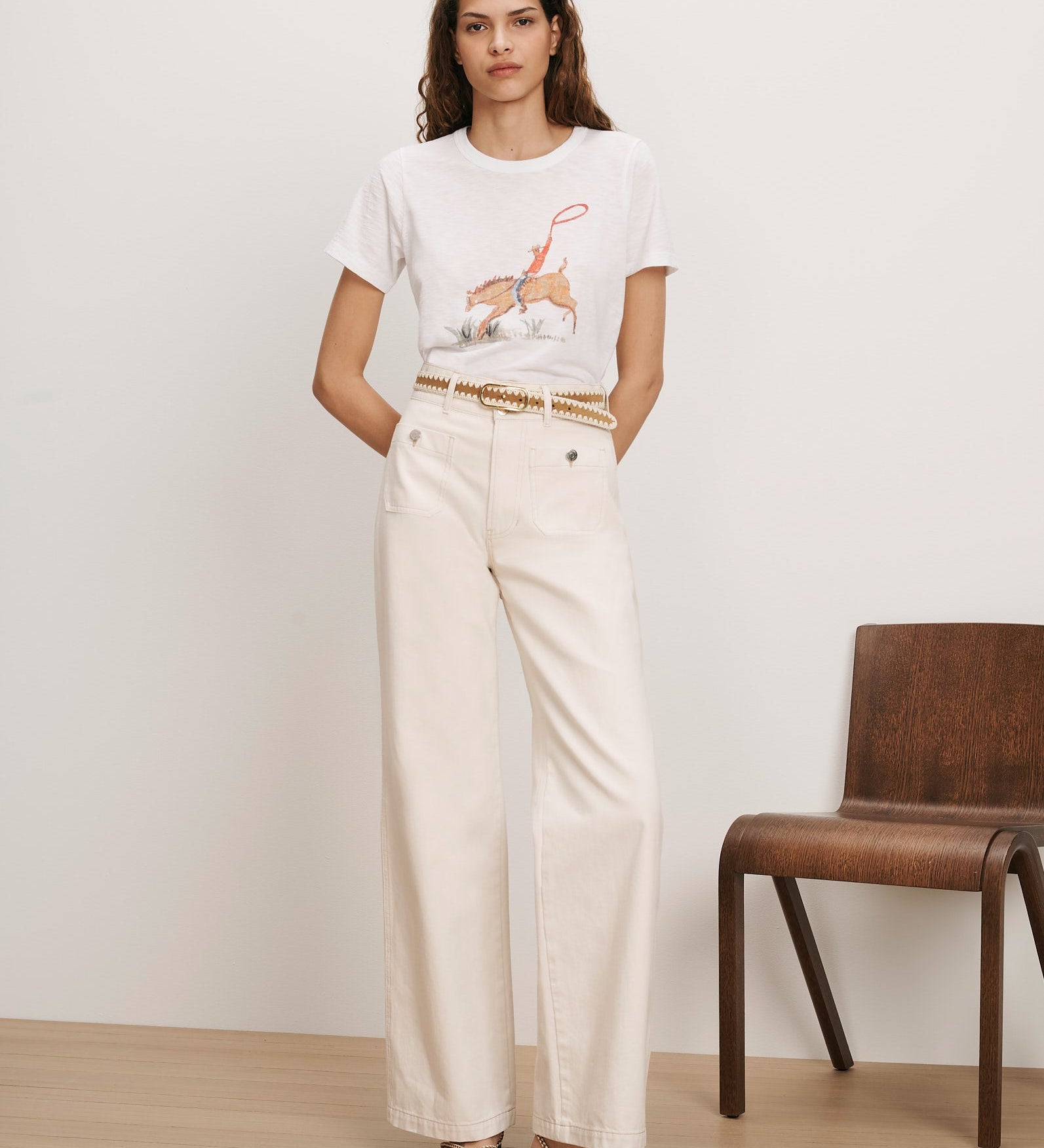 Veronica Beard - Carla Crewneck T - Shirt