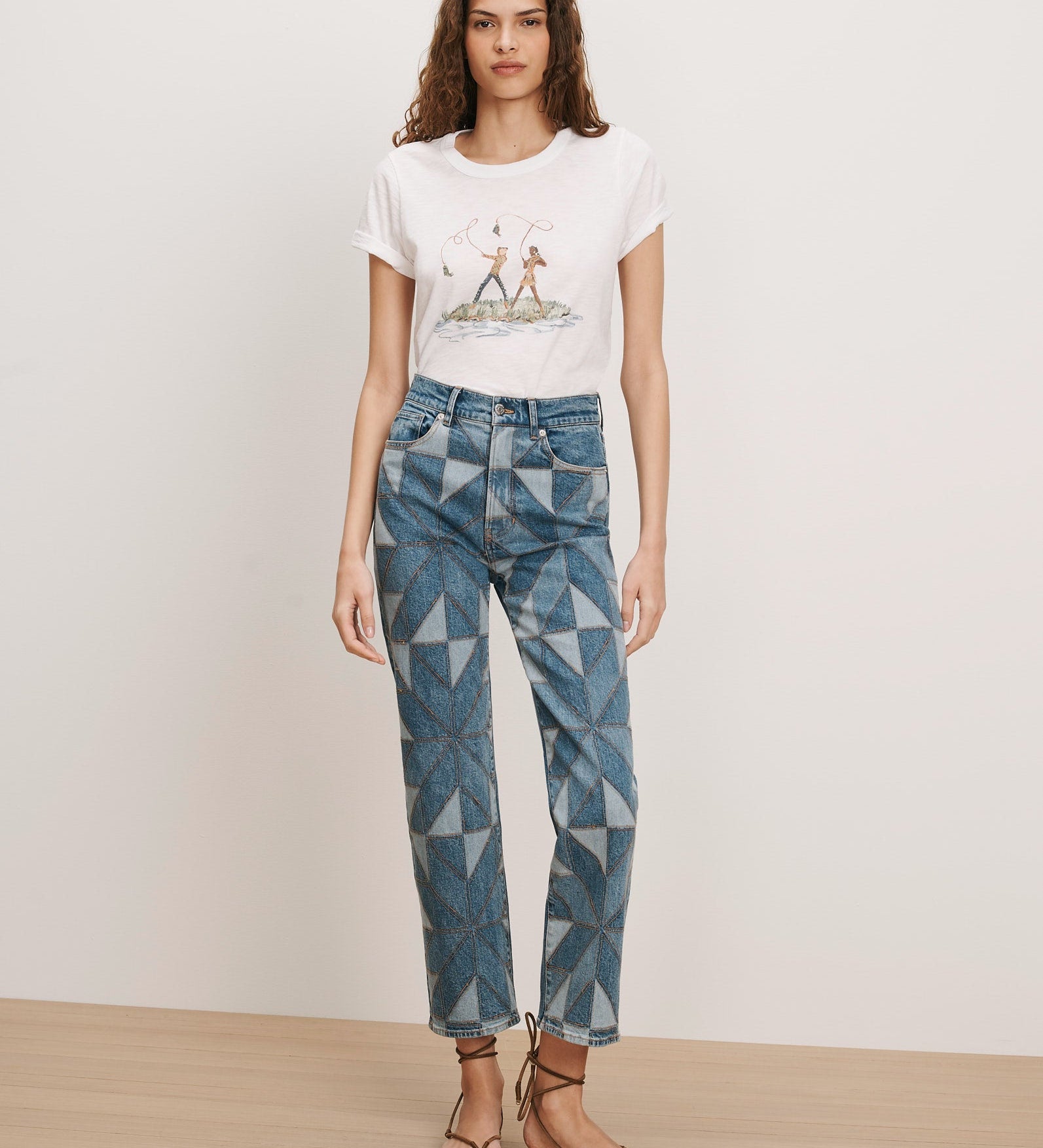 Veronica Beard - Carla Crewneck T - Shirt