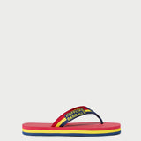Loeffler Randall - Chase Red/Yellow Flip Flop
