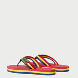 Loeffler Randall - Chase Red/Yellow Flip Flop