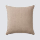 The Citizenry - Dhara Leather Square Pillow