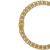 Dorsey - CLARETTE PAVÉ LINK NECKLACE, GOLD