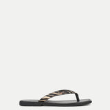Veronica Beard - Clea Calf Hair Flip - Flop Sandal