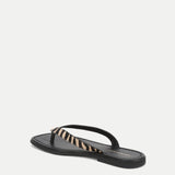Veronica Beard - Clea Calf Hair Flip - Flop Sandal
