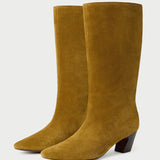 Loeffler Randall - Cleo Moss Suede Mid - Calf Boot
