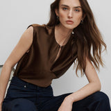 Veronica Beard - Sparrow Silk Blouse