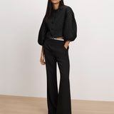 Veronica Beard - Tonelli Double-Waistband Pant