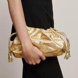 Small Metallic Veronica Beard Stash Bag