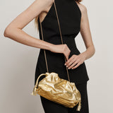 Small Metallic Veronica Beard Stash Bag