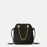 Small Veronica Beard Macramé Slouch Bag