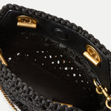 Small Veronica Beard Macramé Slouch Bag